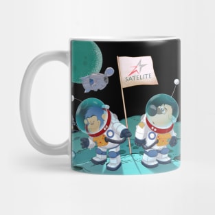 my little gang in space transparant Mug